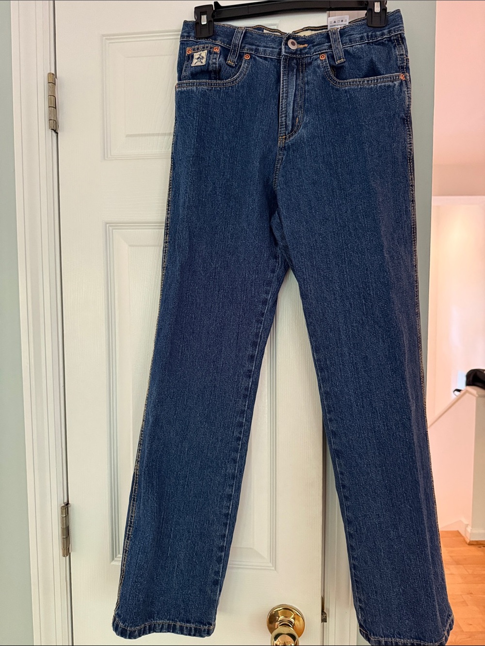 Cinch Boy’s Straight Jeans in Dark Blue Denim